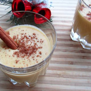 Holiday Eggnog (paleo, vegan, AIP) from Flash Fiction Kitchen