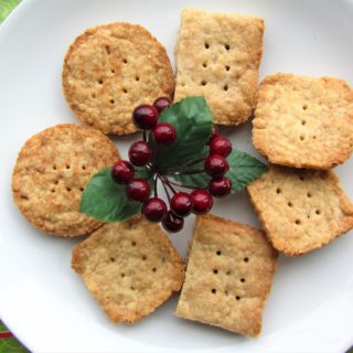 Santa's Shortbread (Paleo, AIP, Vegan) from Flash Fiction Kitchen