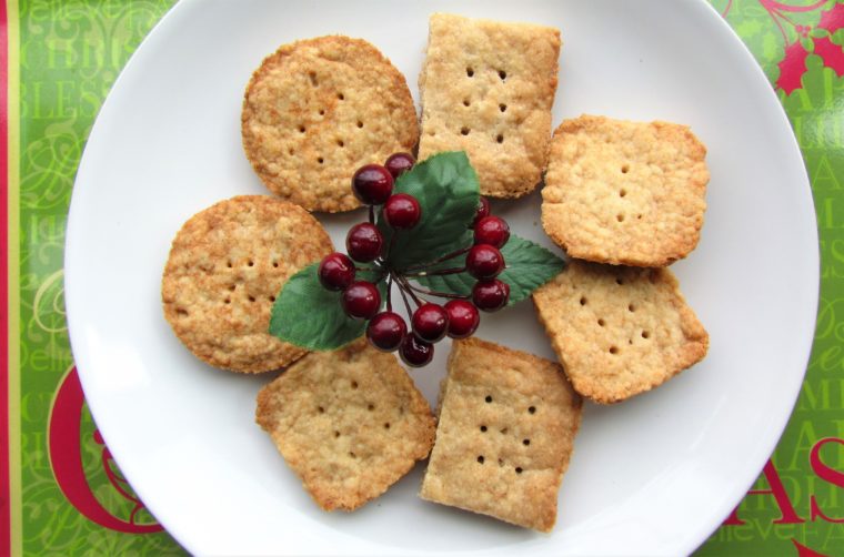 Santa's Shortbread (Paleo, AIP, Vegan) from Flash Fiction Kitchen