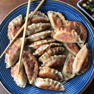 Paleo/AIP mandoo Korean dumplings from Flash Fiction Kitchen