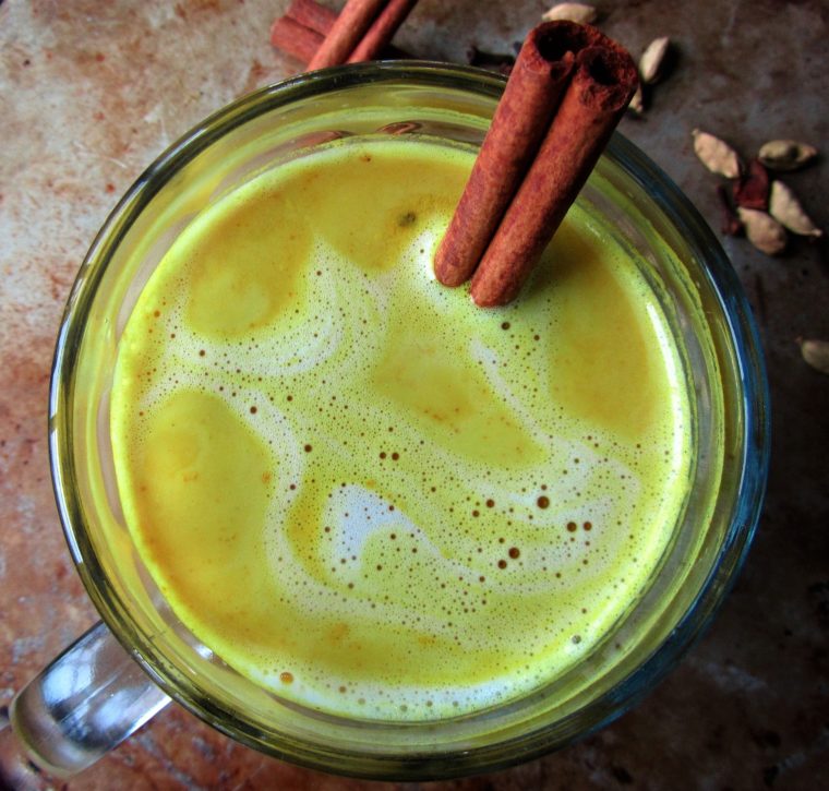 Golden Milk Chai (paleo, vegan, AIP) from Flash Fiction Kitchen