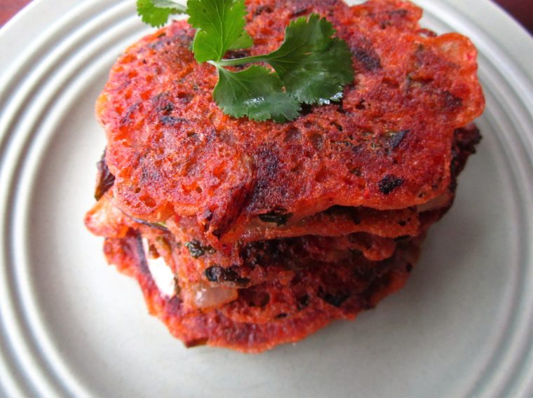 Kimchi Pancake (paleo, AIP, vegan) from Flash Fiction Kitchen