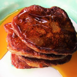 Banana Pear Fritters (paleo, AIP, vegan) from Flash Fiction Kitchen