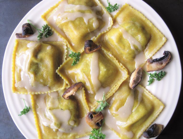 Paleo AIP Ravioli from Flash Fiction Kitchen