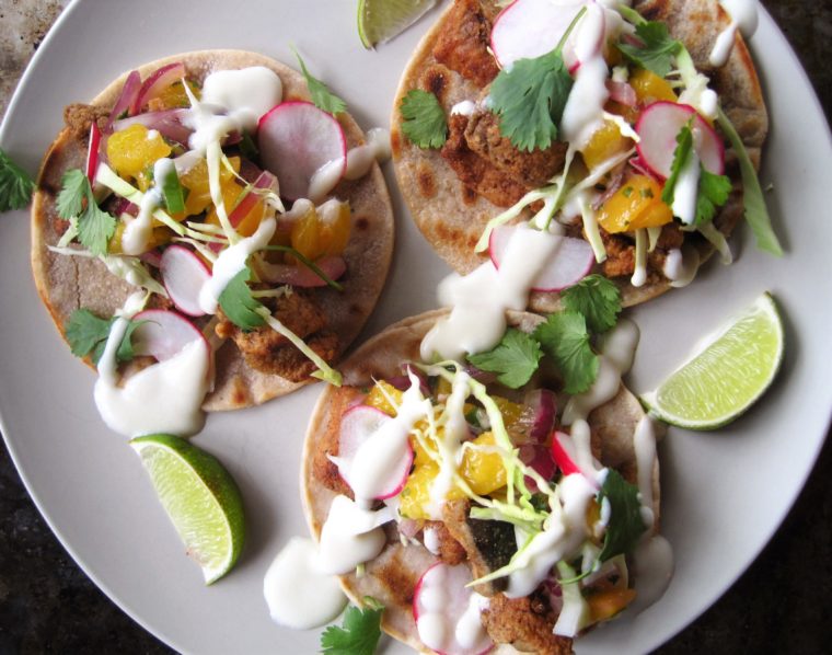 Paleo-AIP Fish Tacos from Flash Fiction Kitchen