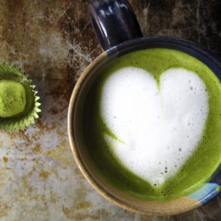 Paleo & Vegan Matcha Latte from Flash Fiction Kitchen