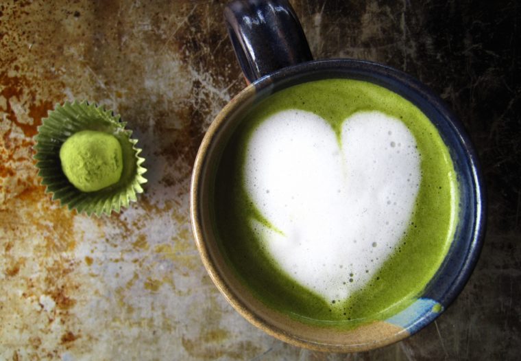 Paleo & Vegan Matcha Latte from Flash Fiction Kitchen