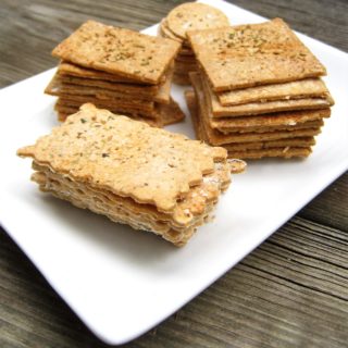 Herb & Garlic Paleo AIP Crackers from Flash Fiction Kitchen