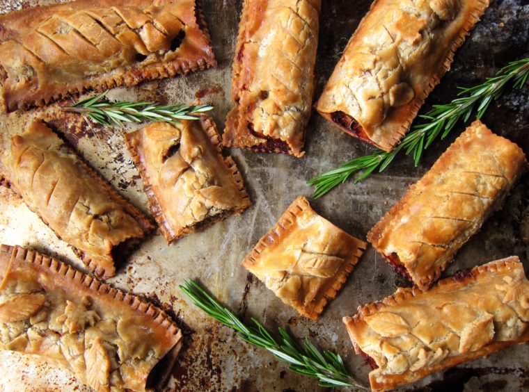 Sausage Rolls & Pasties from Flash Fiction Kitchen (paleo, AIP)