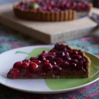 Cranberry Fig Tart (paleo, AIP, vegan)