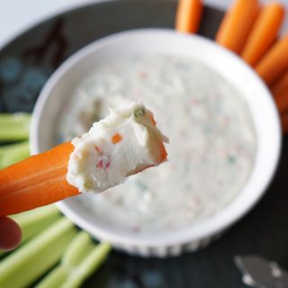 Veggie cream cheese (paleo, AIP) from Flash Fiction Kitchen