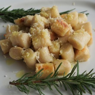 Cassava Gnocchi from Flash Fiction Kitchen (paleo, AIP, vegan)