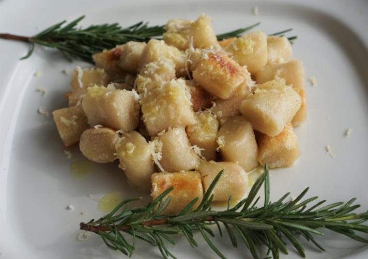 Cassava Gnocchi from Flash Fiction Kitchen (paleo, AIP, vegan)