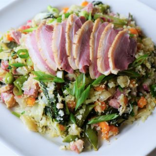 Duck Fried 'Rice' from Flash Fiction Kitchen (paleo, AIP)