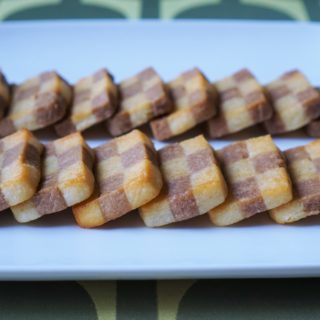 Checkerboard Cookies (paleo, AIP, vegan) from Flash Fiction Kitchen