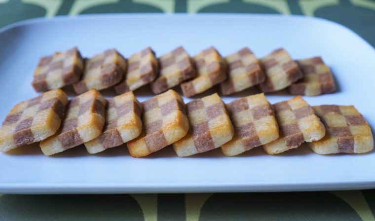 Checkerboard Cookies (paleo, AIP, vegan) from Flash Fiction Kitchen