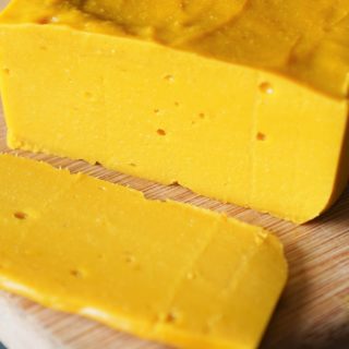 Dairy-Free Paleo-AIP Pumpkin Cheese from Flash Fiction Kitchen