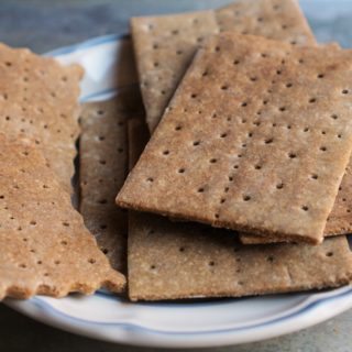 Graham crackers (paleo, AIP, vegan) from Flash Fiction Kitchen